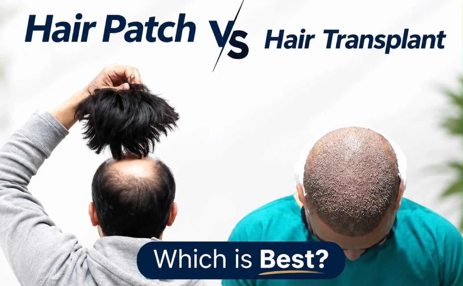 Hair Patch or Hair Transplant?