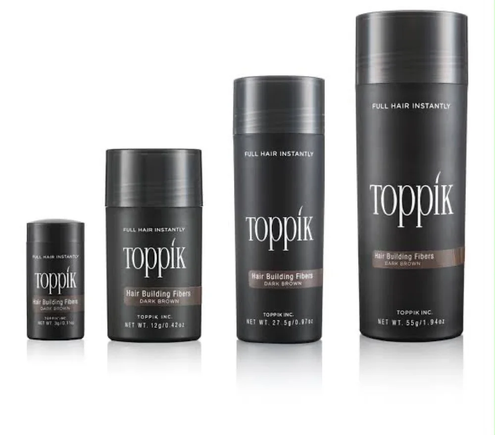 Toppik Hair Building Fibres hair patch